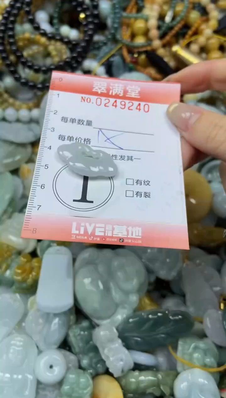 未镶嵌挂件翡翠闪购0249240