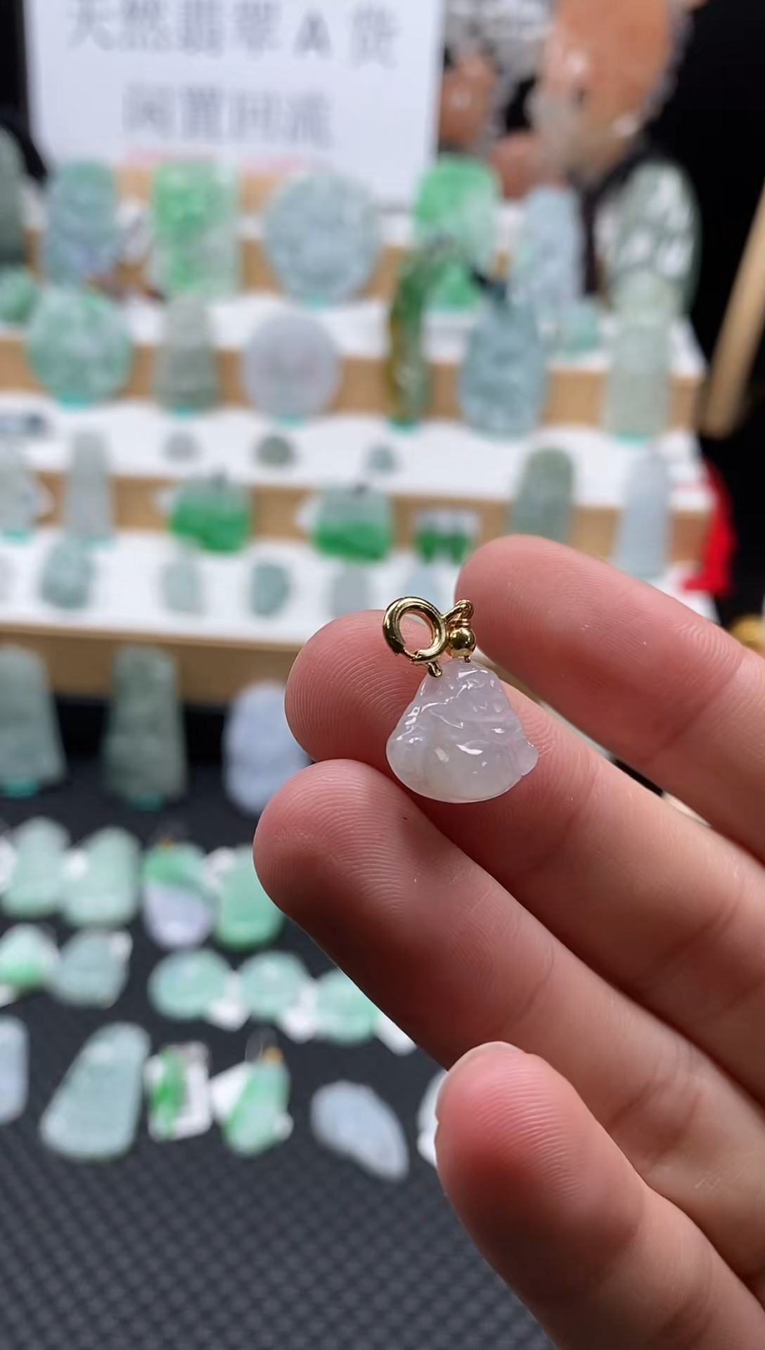 【闪购商品】翡翠颈饰未镶嵌108佛公