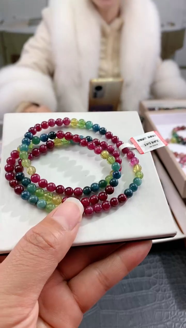 【闪购商品】碧玺手串未镶嵌 多样性发一条