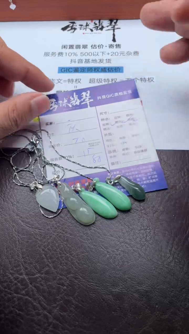 颈饰合金翡翠爱****酱12281209494 401两单