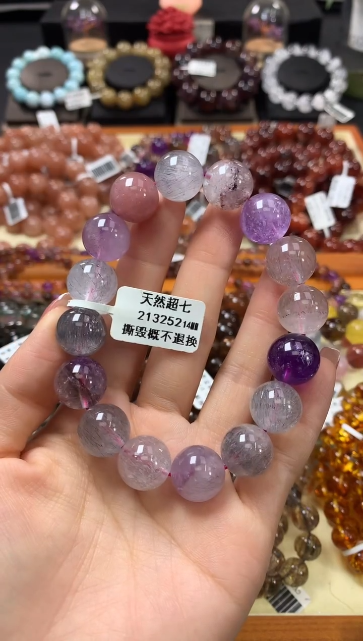 未镶嵌手串水晶14*