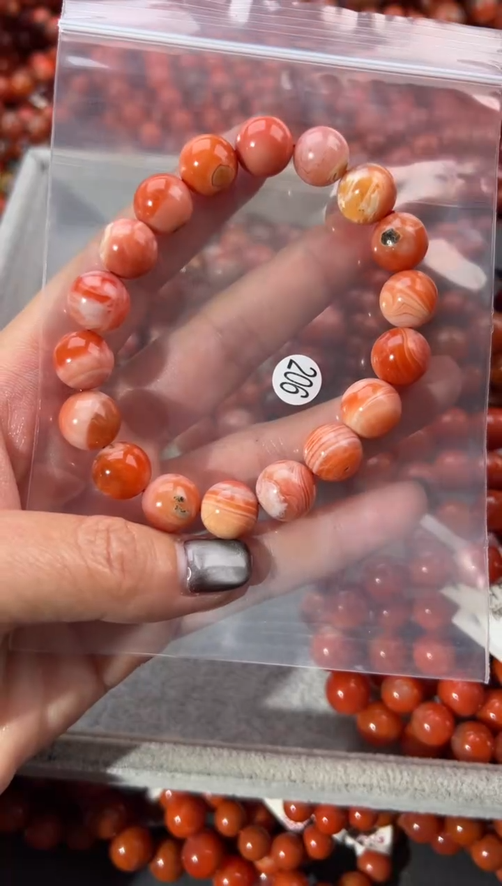 未镶嵌手串南红玛瑙1