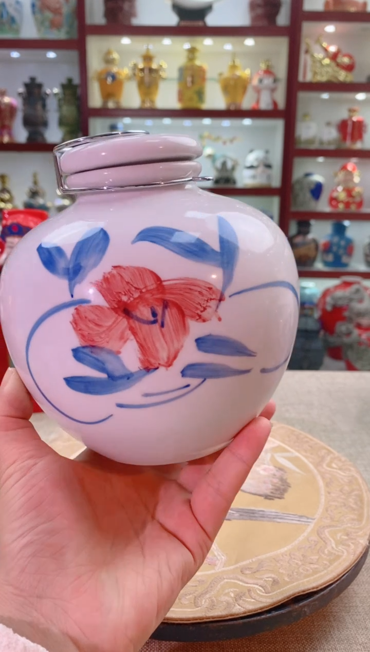 【闪购商品】摆件景德镇垚晶陶瓷手绘款