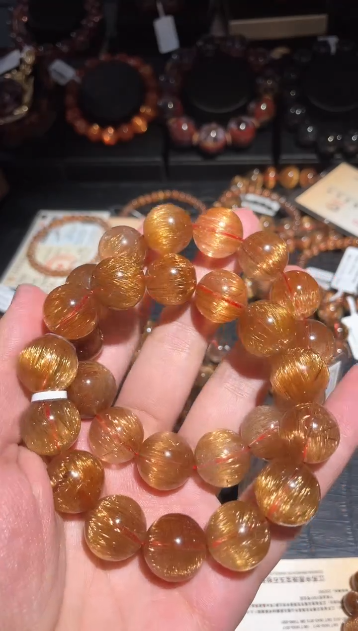 【闪购商品】水晶手链未镶嵌发晶单圈A16（多样性发其一）