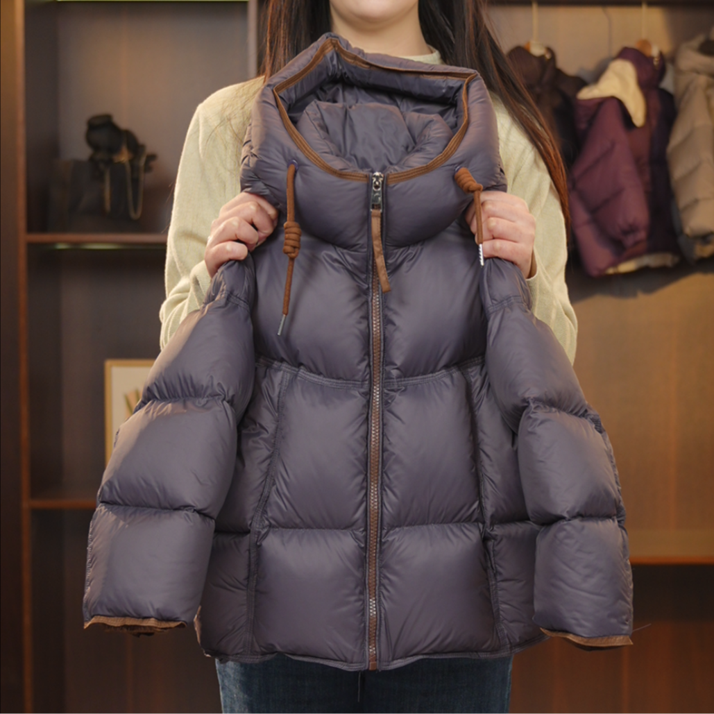 儿童2025冬季连帽设计师时尚加厚极寒系列羽绒服冬季新款加厚休闲