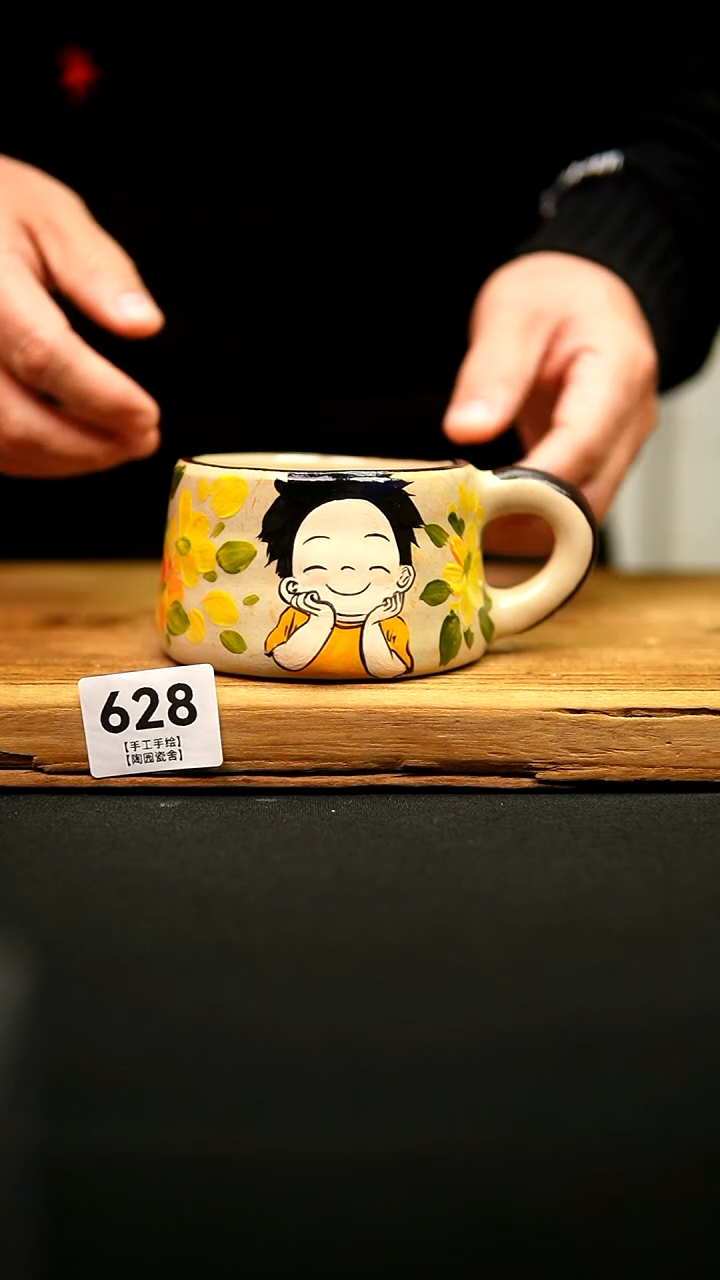 @@陶园瓷舍@@纯手工手绘@高温釉下彩