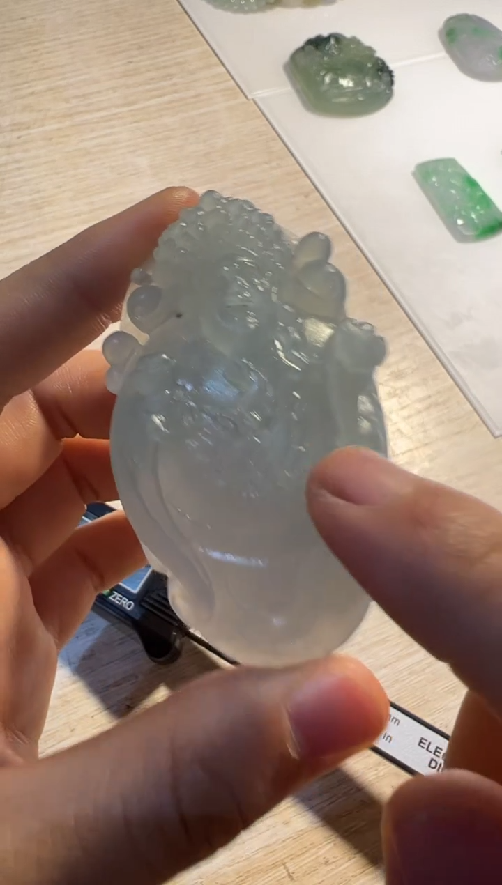 【闪购商品】定制翡翠未镶嵌财神