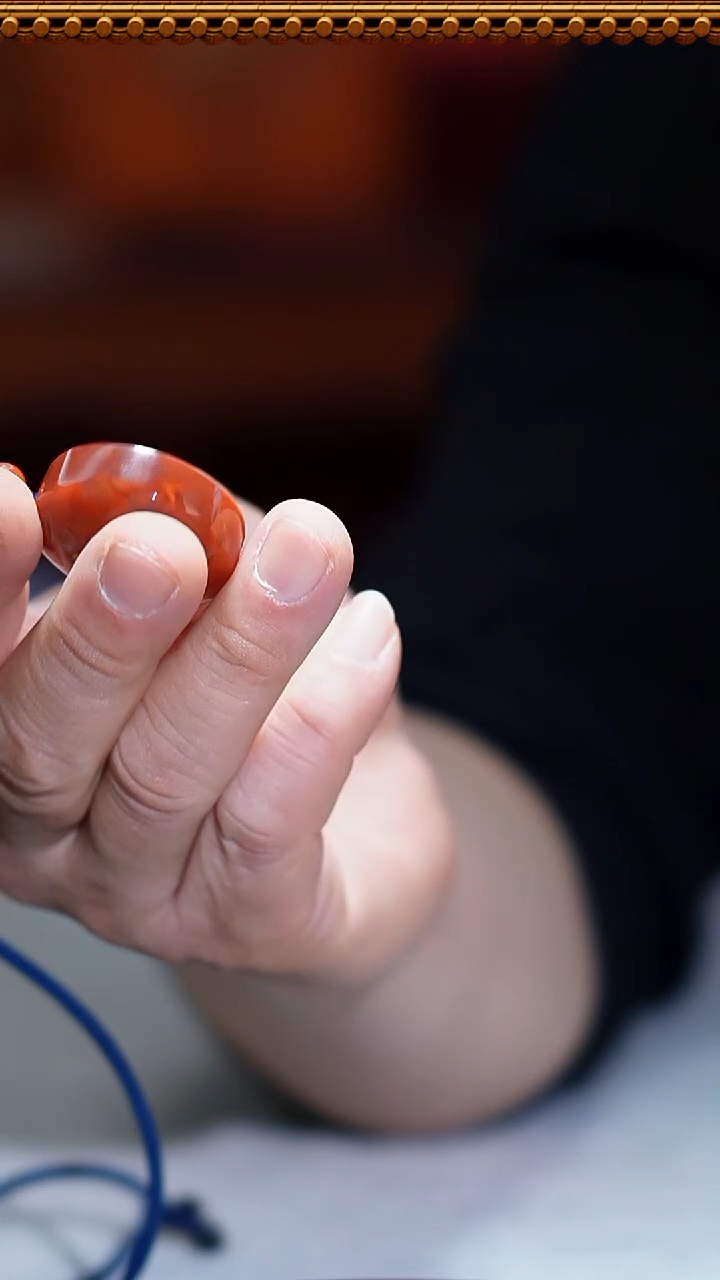 未镶嵌手链南红玛瑙滑****耀瓦西原矿5*6多圈