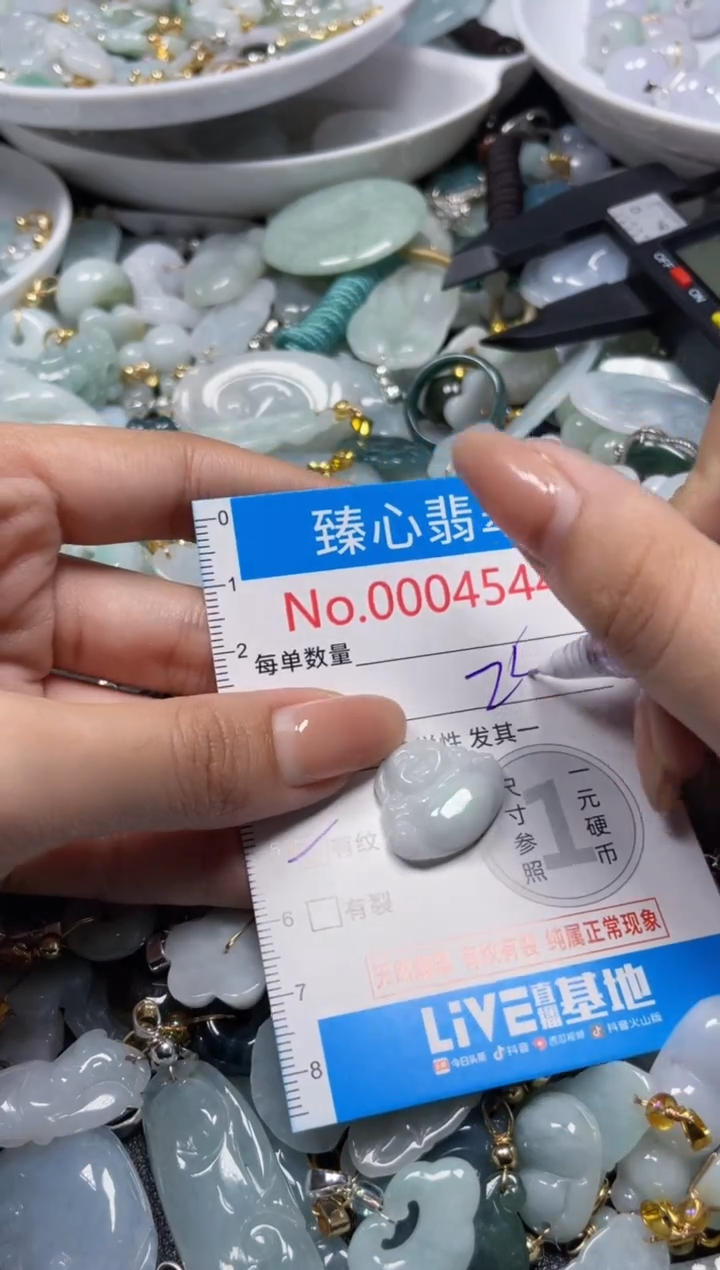 颈饰未镶嵌翡翠4544