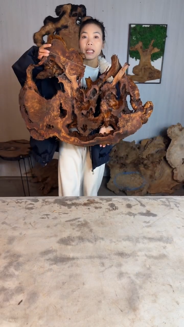 香杉木木头款杉木瘤挂件【原料】008