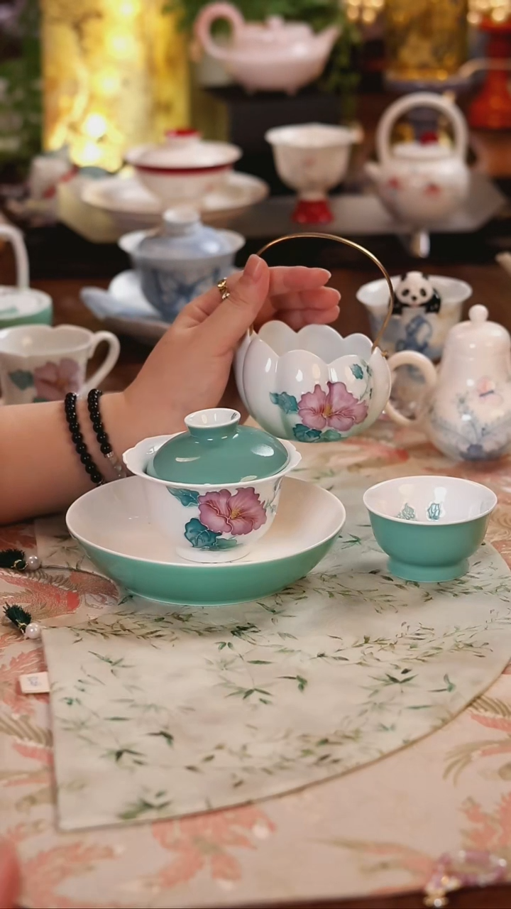用****2出水芙蓉6件套（小杯*3）
