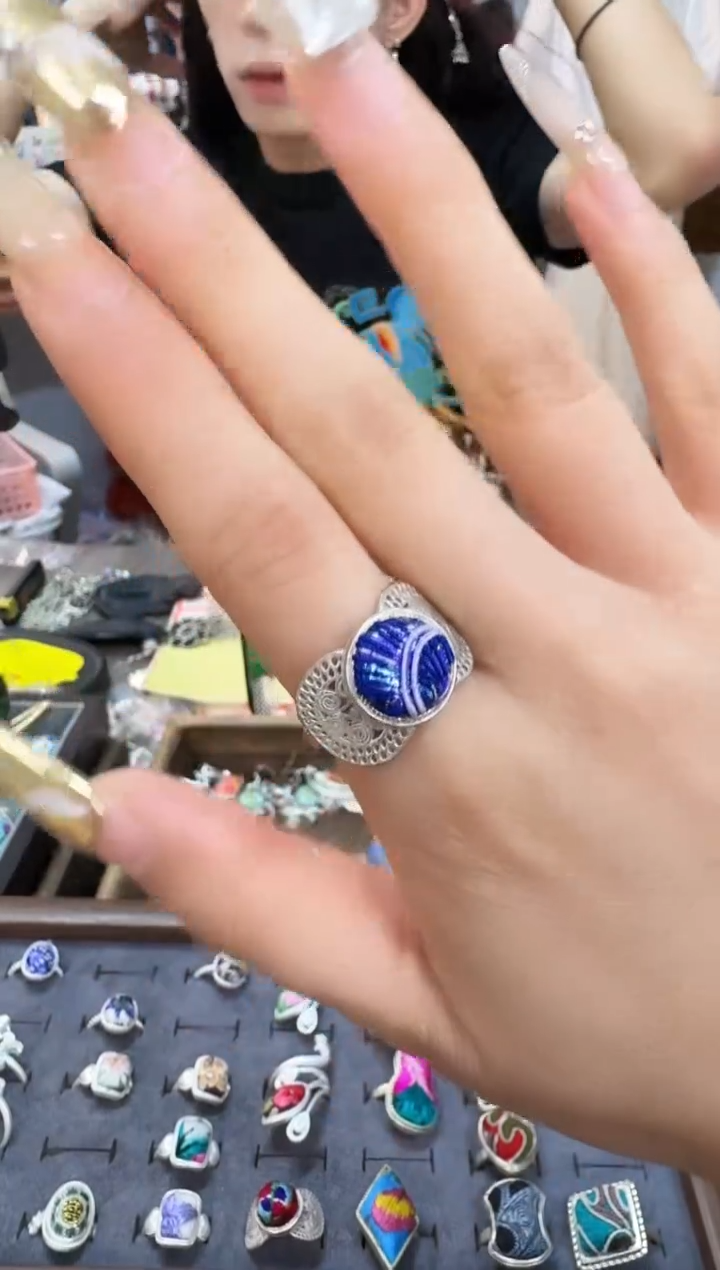 织绣云织瑶非遗老绣饰品717