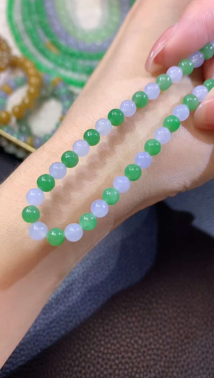 未镶嵌手串翡翠D18