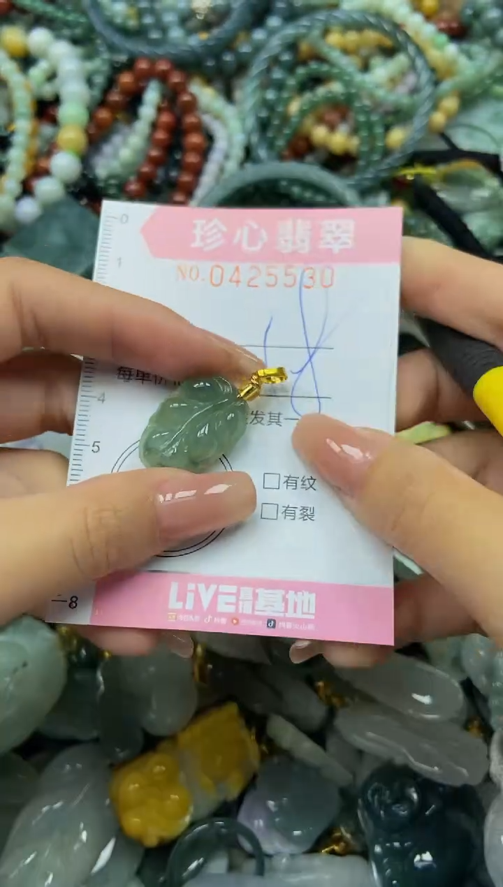 颈饰未镶嵌翡翠闪购0425530