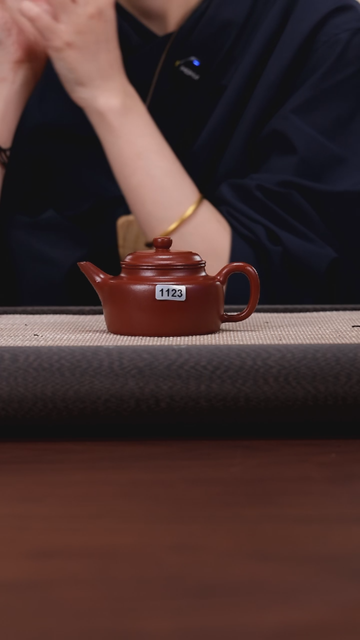 【闪购商品】紫砂茶壶1123 DX 大红袍 德钟 170cc