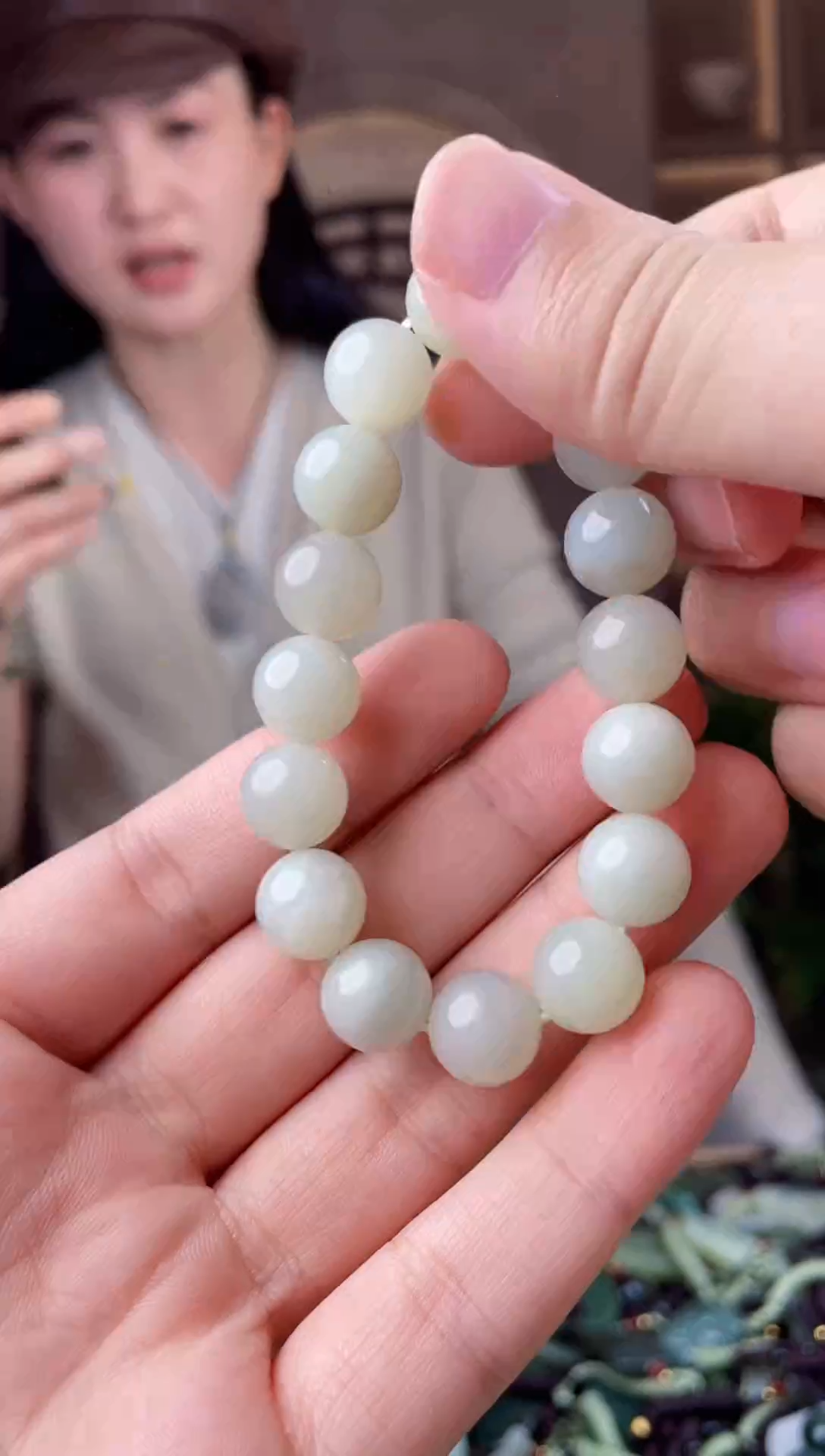 颈饰未镶嵌和田玉拍一发一，多样性发货