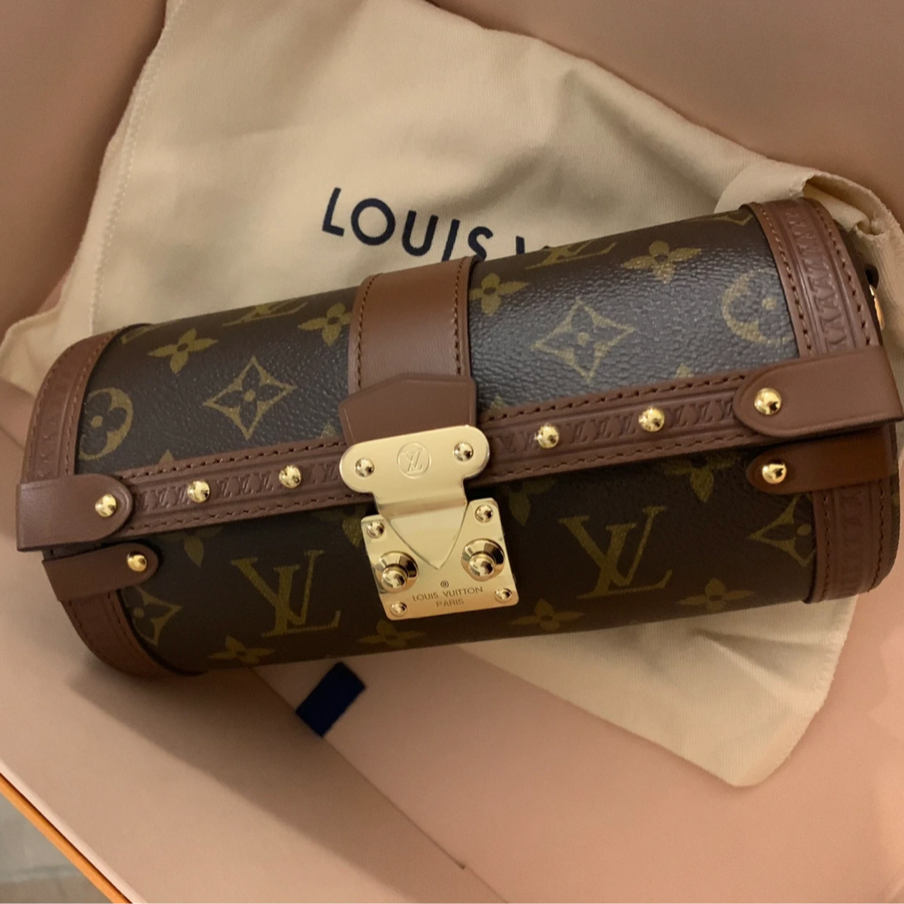 99新 LouisVuitton/路易威登 【杨贵妃专属】芯片/新款巴比龙斜挎包
