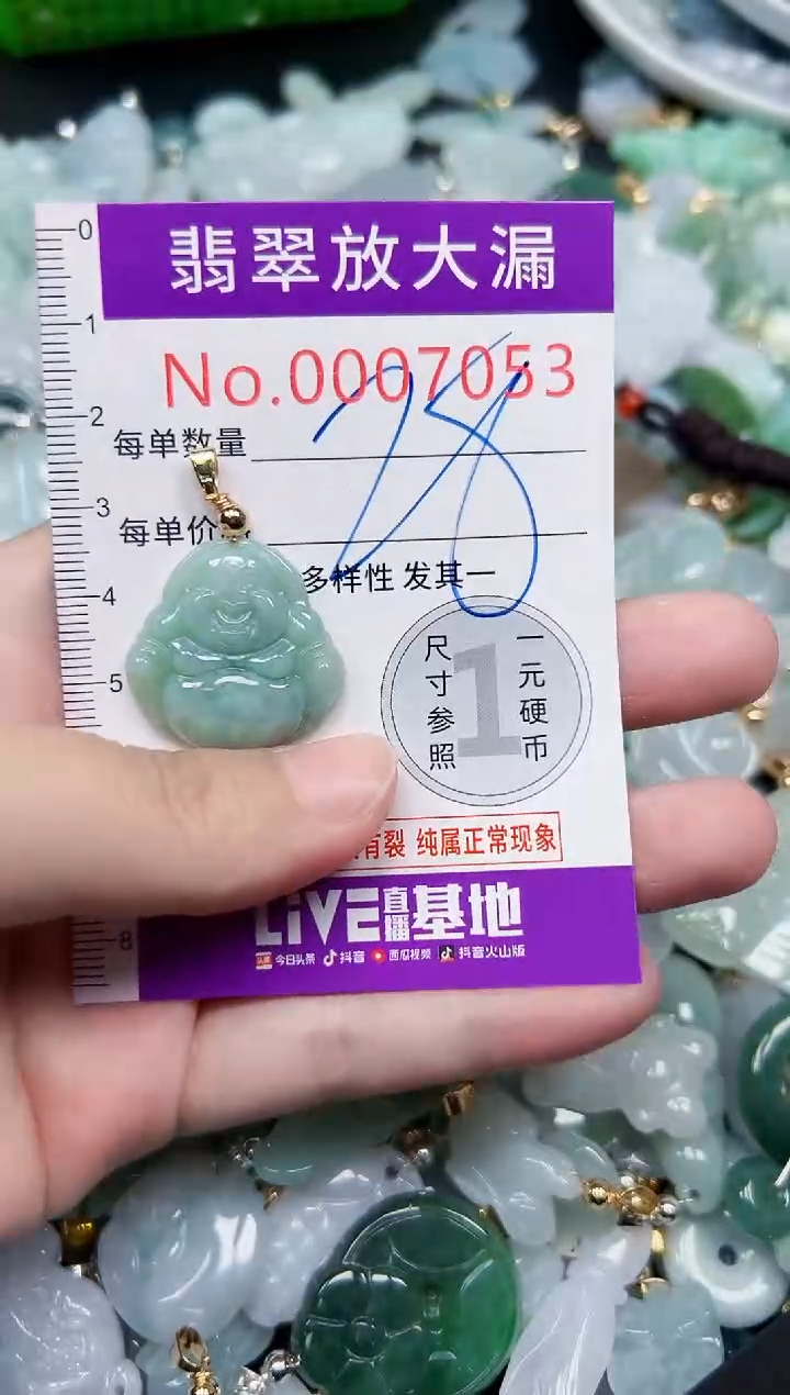 颈饰未镶嵌翡翠7053