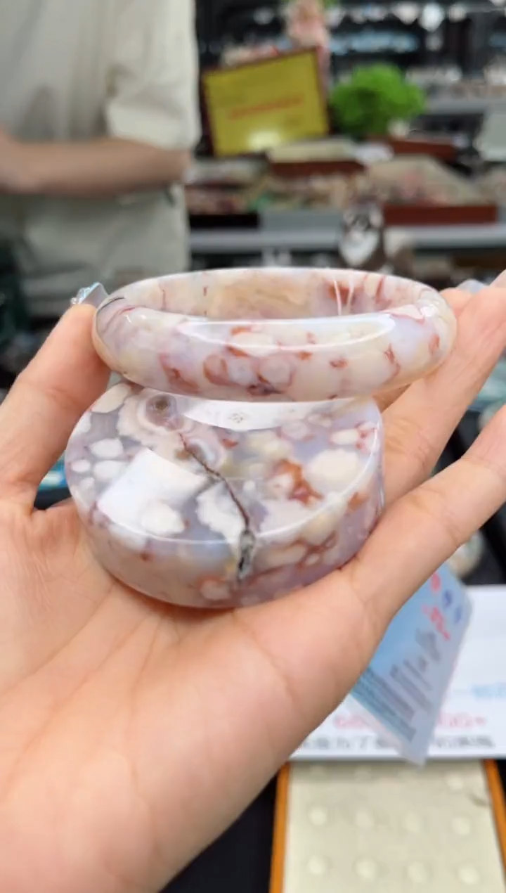 【闪购商品】石英质玉手镯未镶嵌65圈口（赠品镯心）6427358