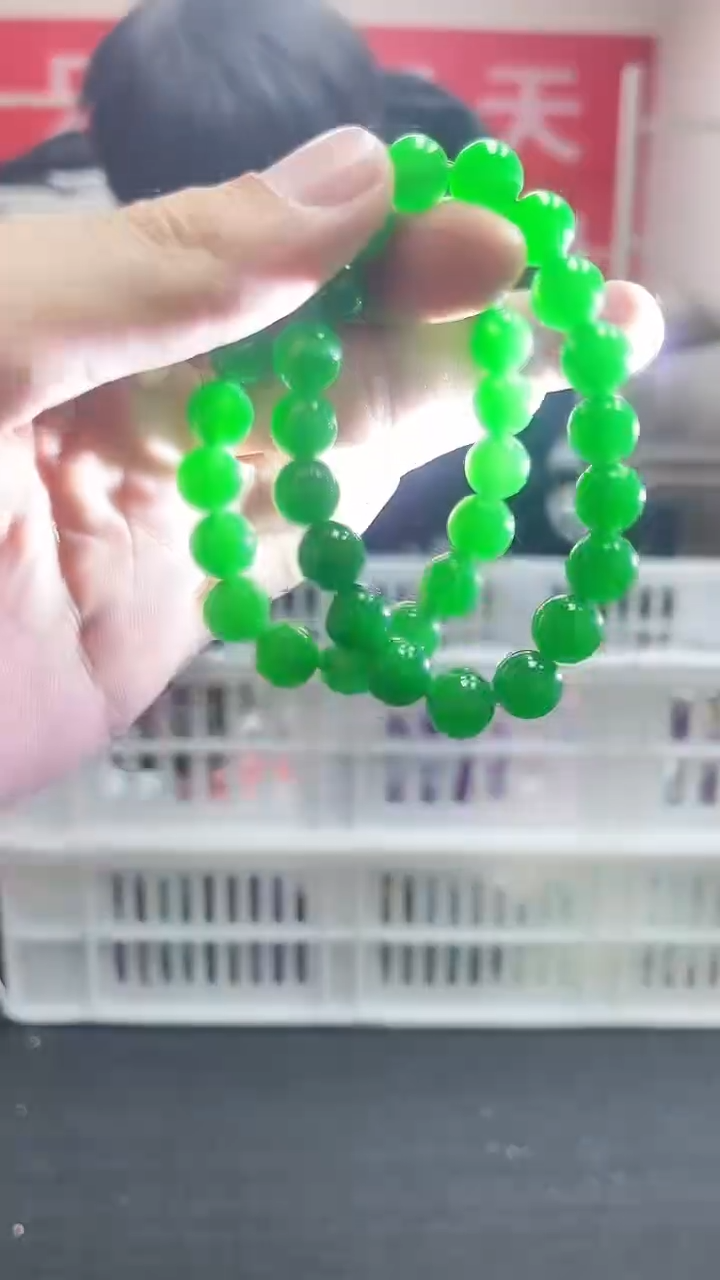 【闪购商品】翡翠手链未镶嵌精美手串49