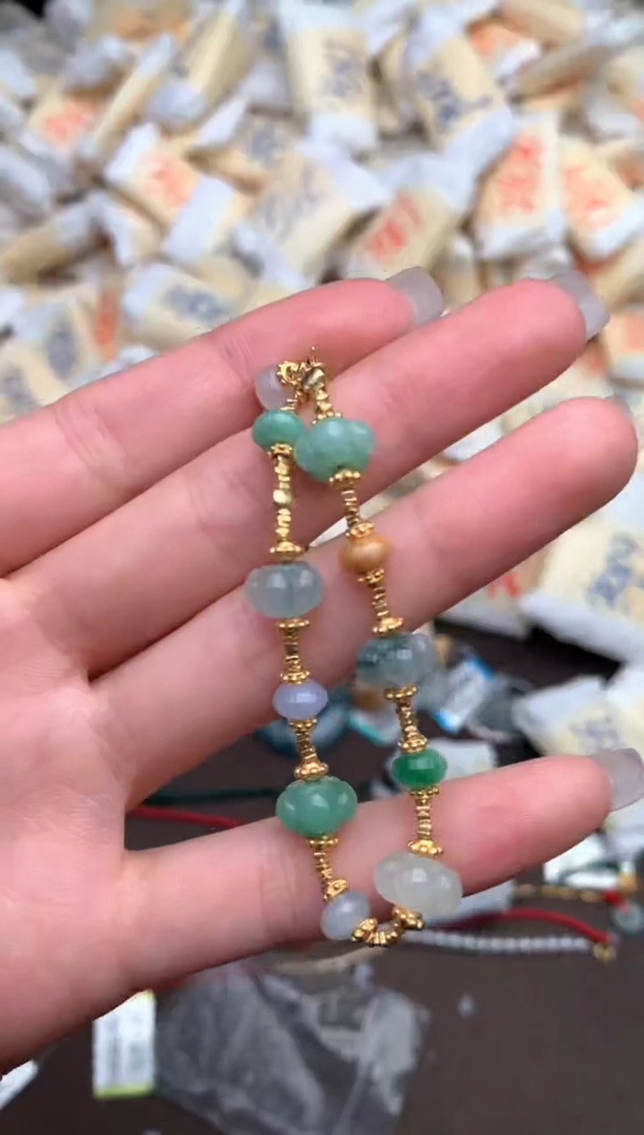【闪购商品】翡翠手链银S925镶嵌—