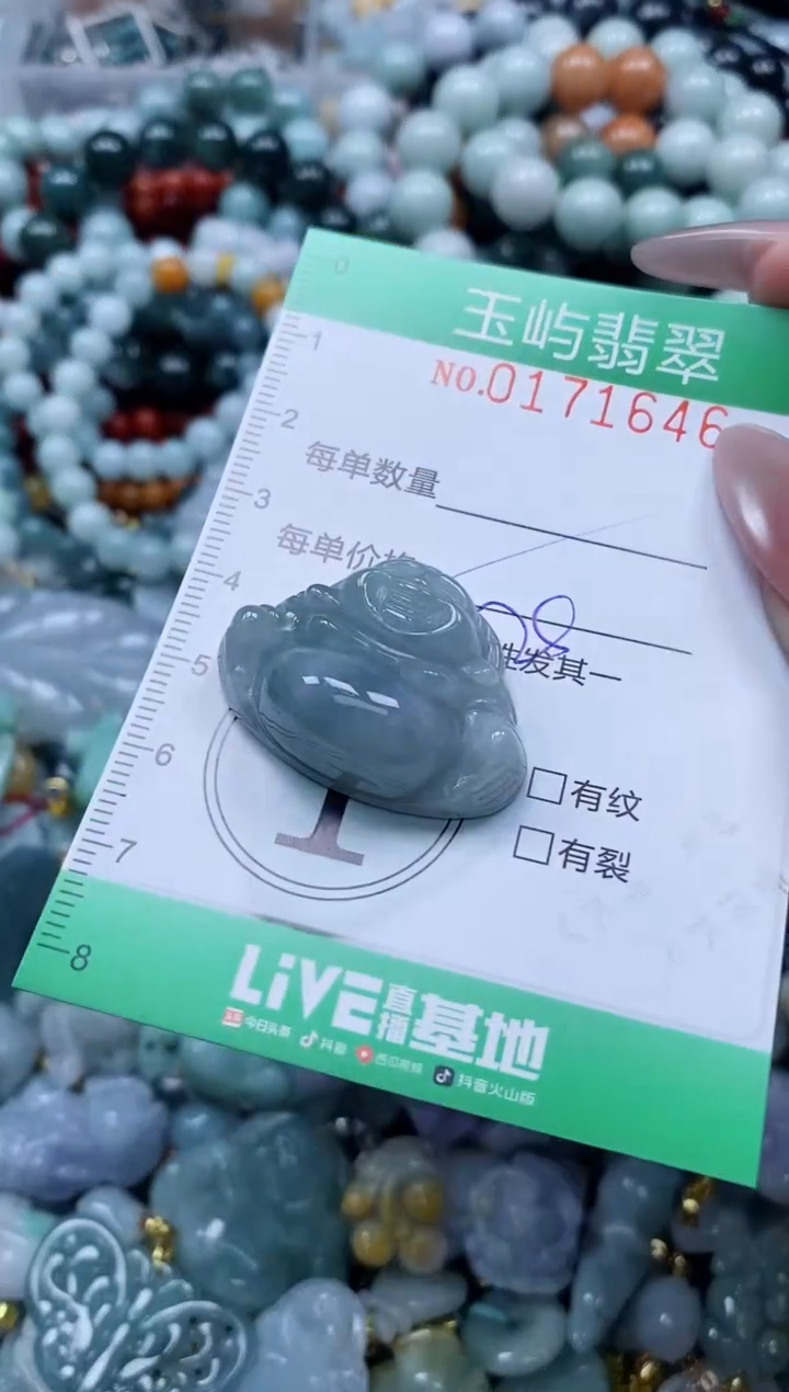 翡翠未镶嵌颈饰闪购0171646多样性发其一