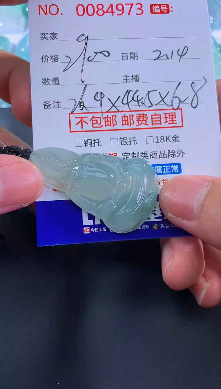 【闪购商品】翡翠颈饰未镶嵌！