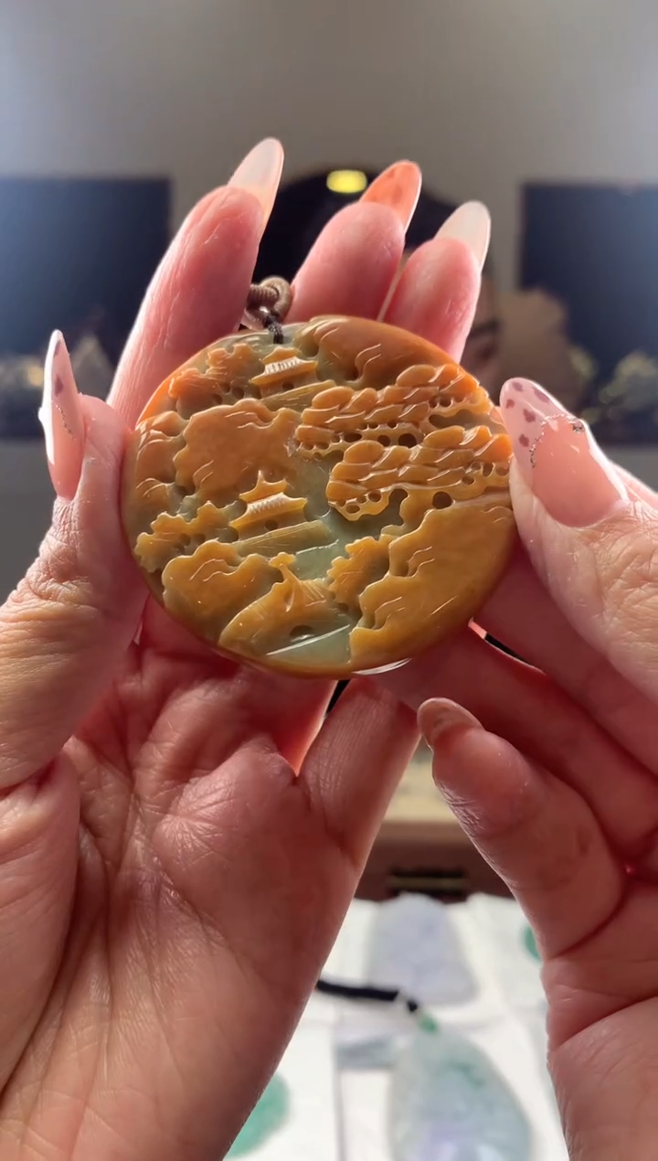 【闪购商品】定制翡翠未镶嵌 挂件发货（拍一发一）