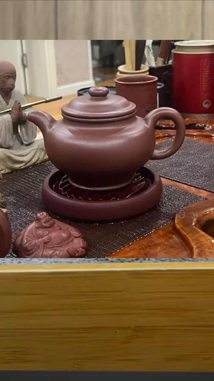 【闪购商品】紫砂茶壶黄金段梨形预售