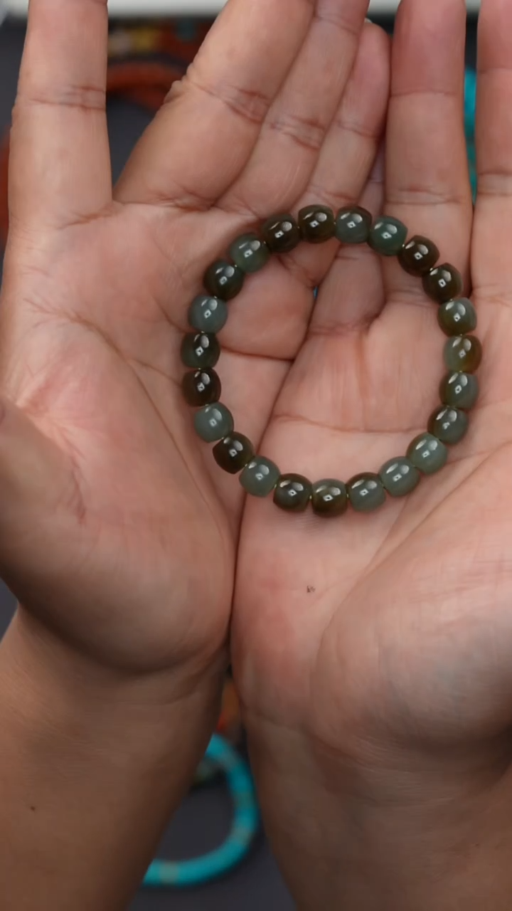 手串未镶嵌和田玉农**碗和田玉手串