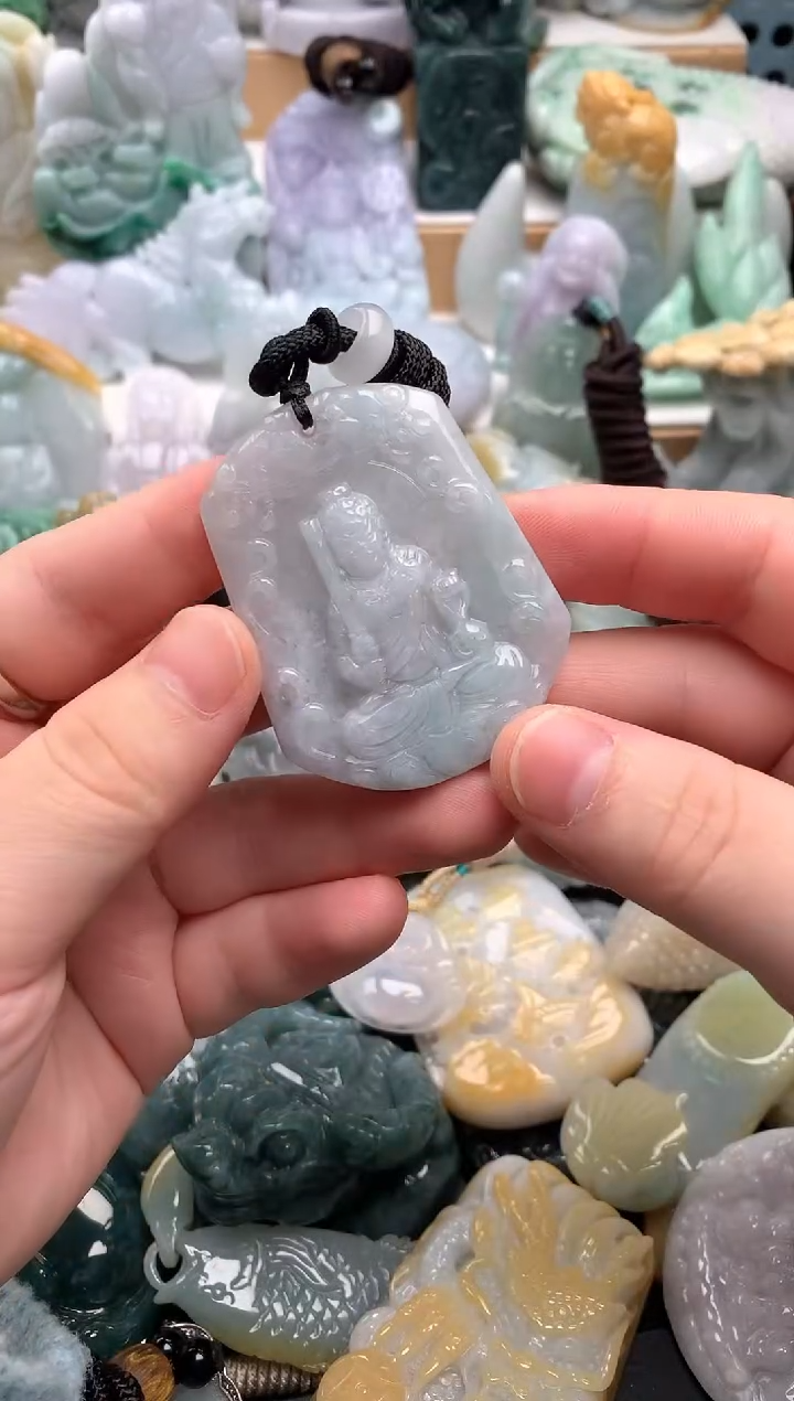 吊坠(不含链)未镶嵌翡翠1