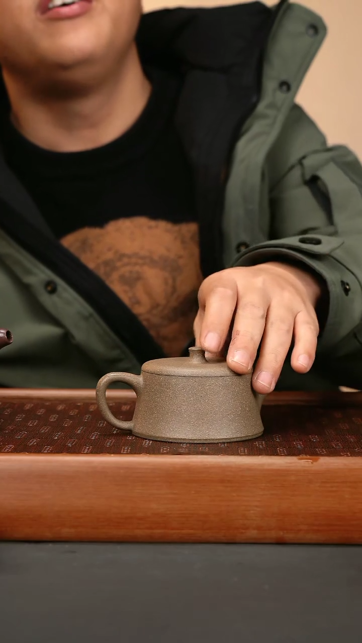 【闪购商品】紫砂茶壶cxm 青段 云柱