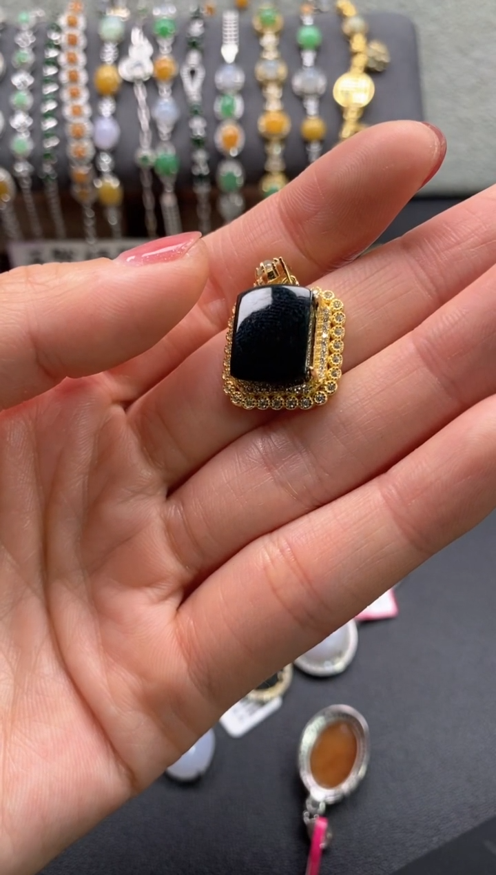 【闪购商品】翡翠戒指银S925镶嵌22222222    5