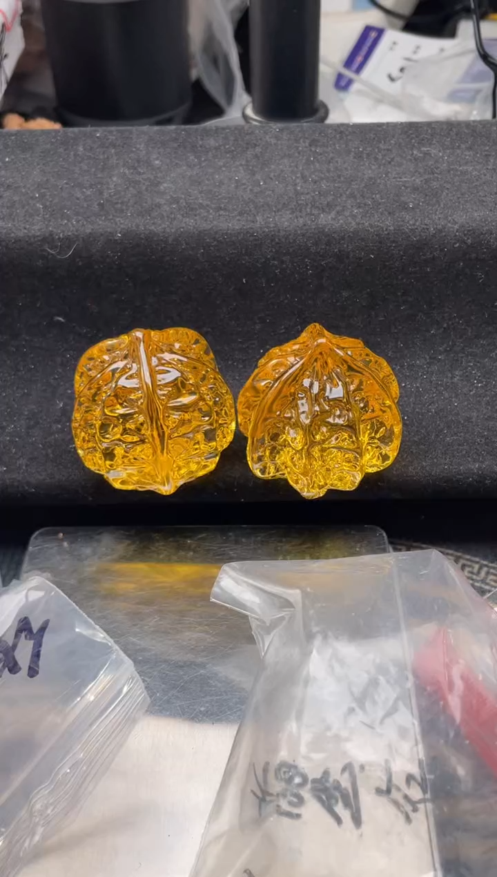 【闪购商品】文玩核桃把件107 麦穗虎头 40 