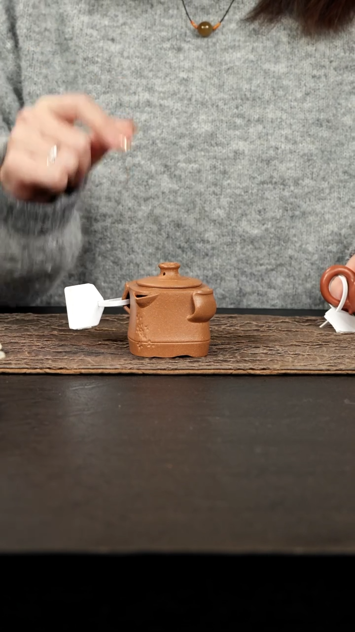 茶壶紫砂老段泥竹语100cc