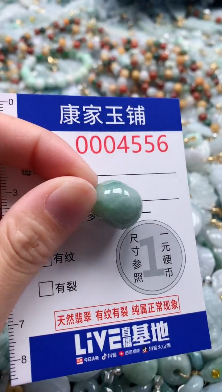 翡翠未镶嵌吊坠(不含链)4556