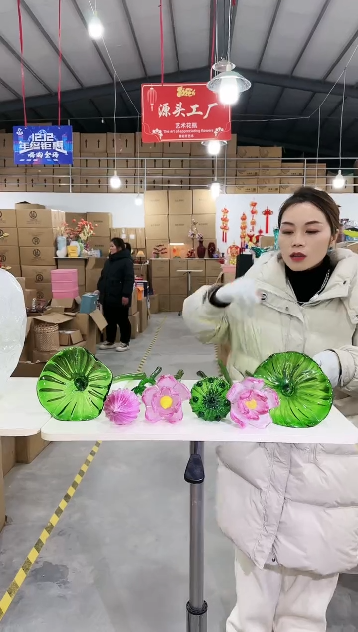 【闪购商品】琉璃昕阳WJ-花器-68早