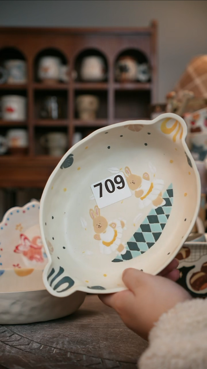 可爱川谷原创陶瓷12.13直播微瑕709