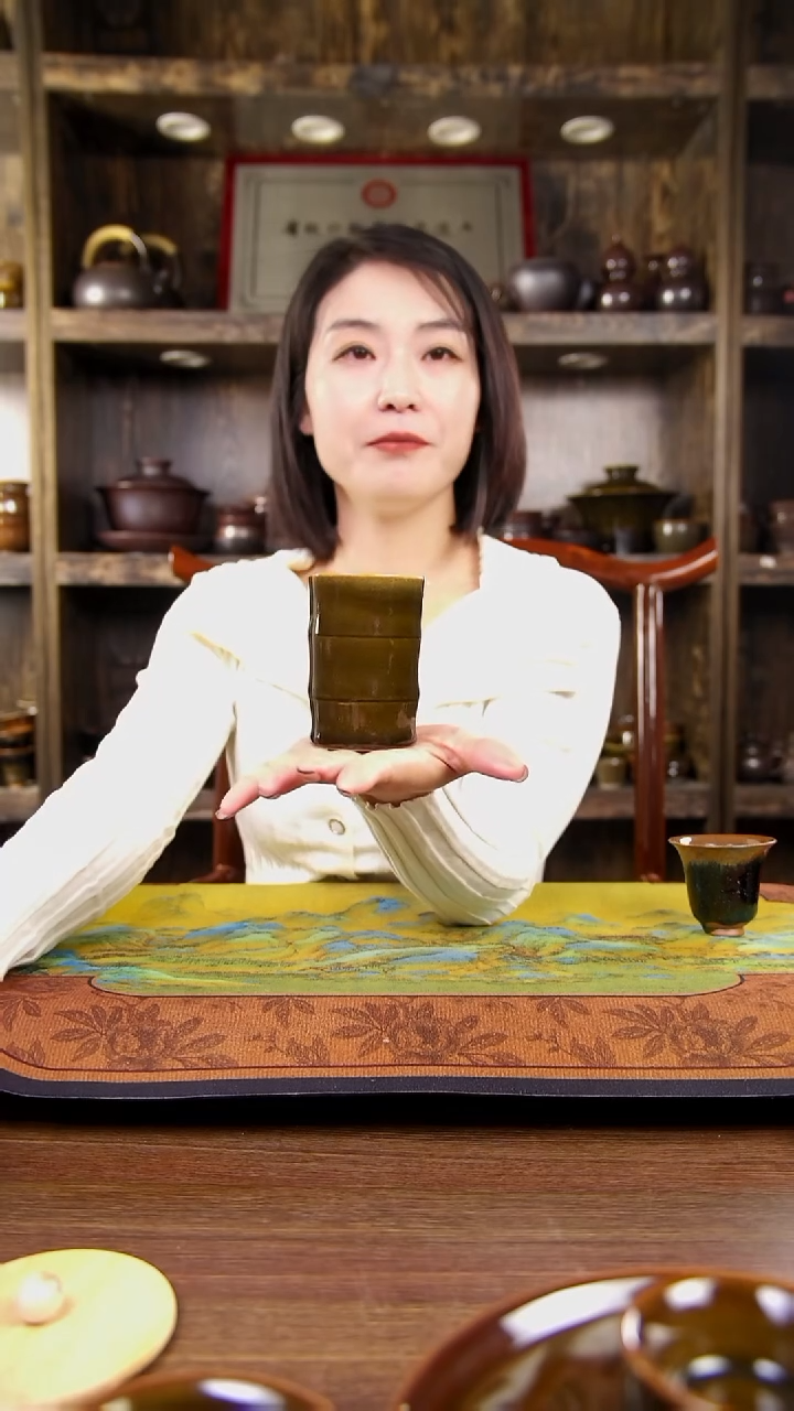 梅****树瑕疵竹节主人杯原矿釉