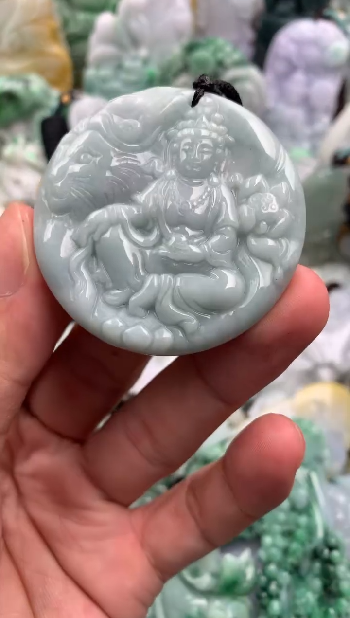 吊坠(不含链)未镶嵌翡翠1