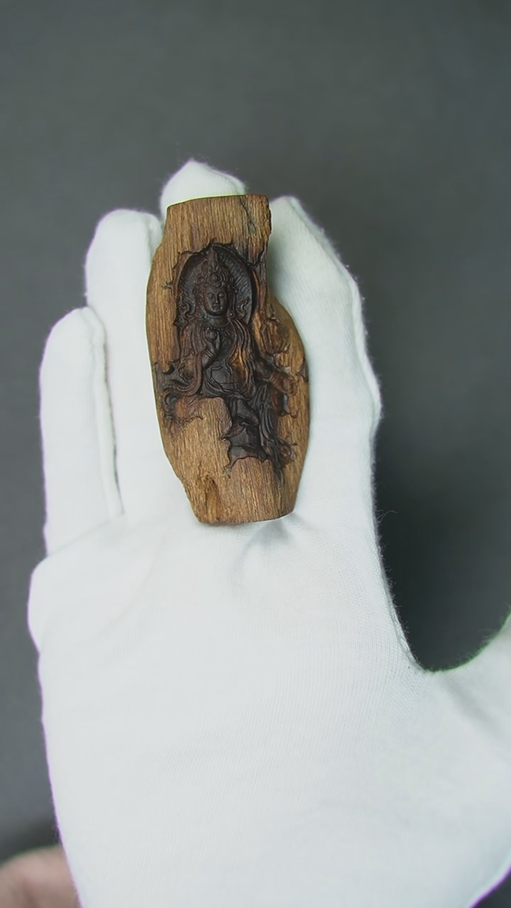 【闪购商品】沉香吊坠19.5g正区富森老料挂坠