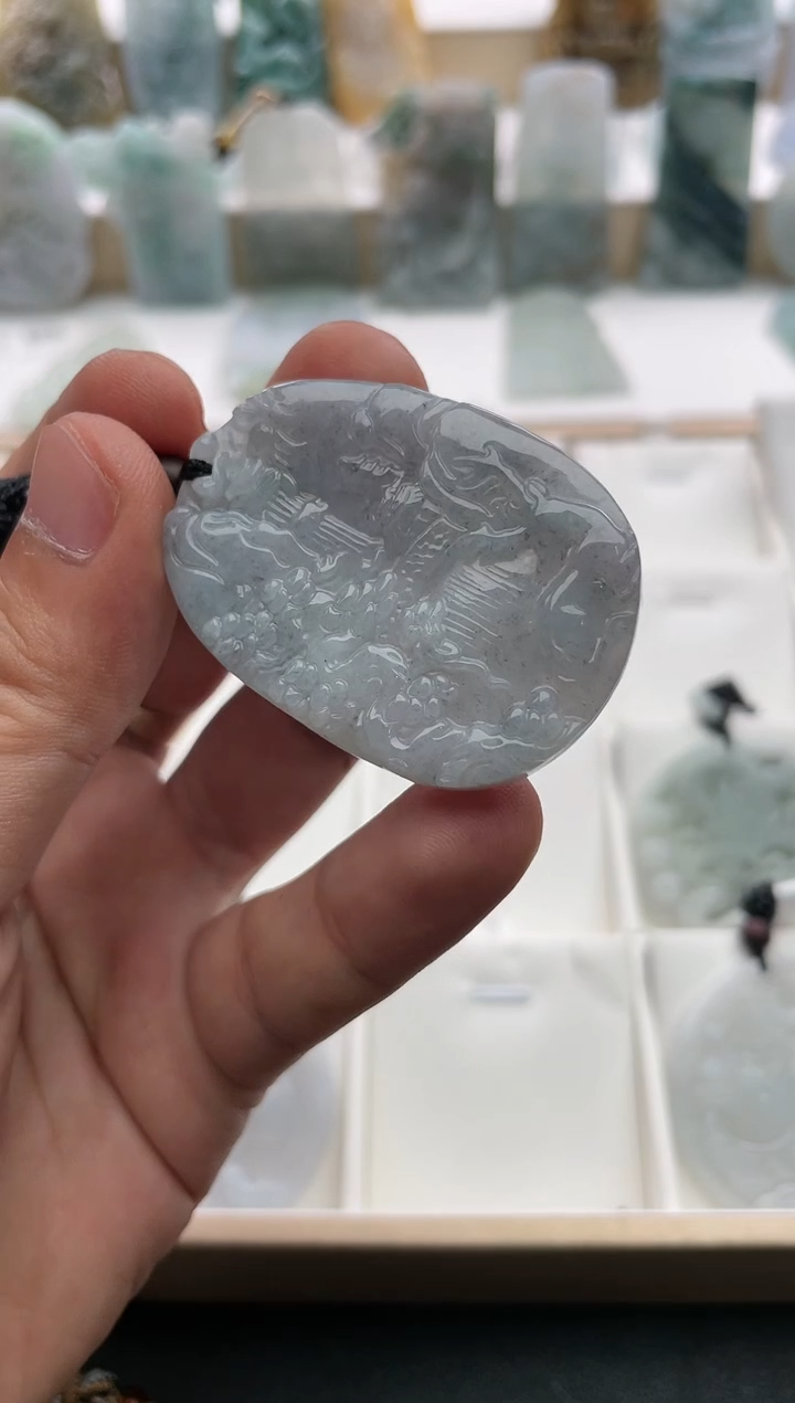 【闪购商品】翡翠颈饰未镶嵌..../1/16/211