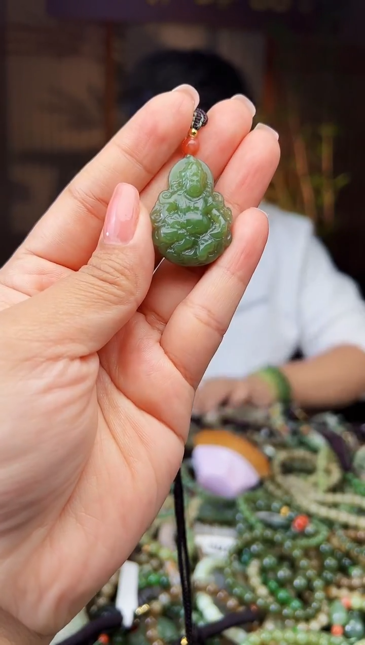 颈饰未镶嵌和田玉多样性发货拍一发一