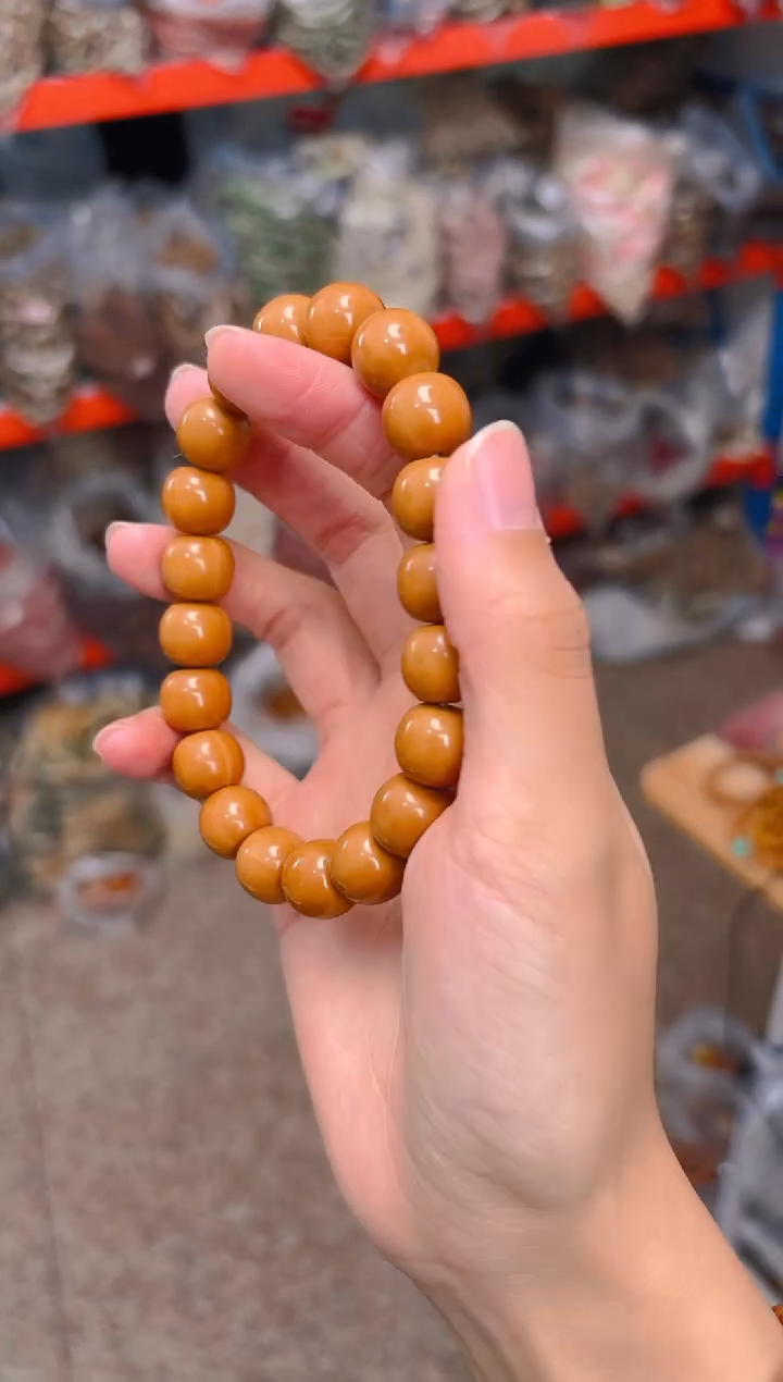 吊坠猴头核桃猴头桶珠单圈 光面