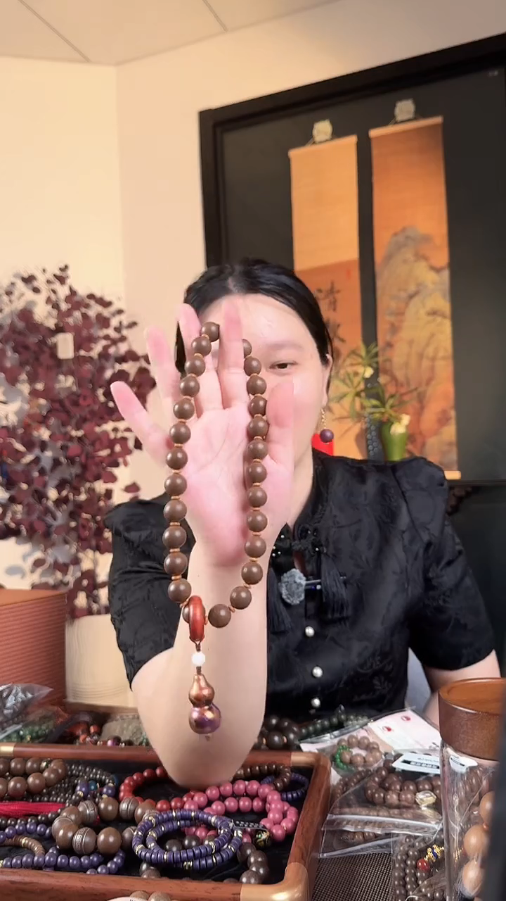 泥塑苏合15mm二十七子手持