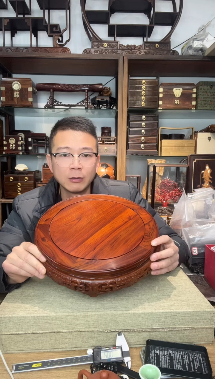 乌木类书架七*061非酸圆底座31公分  库存