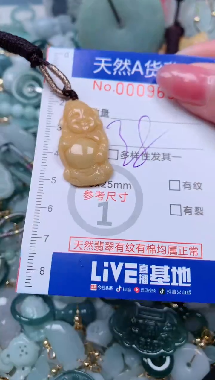【闪购商品】翡翠颈饰未镶嵌00009695