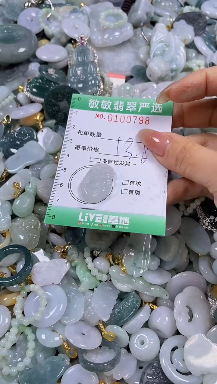 【闪购商品】翡翠颈饰未镶嵌闪购0100798