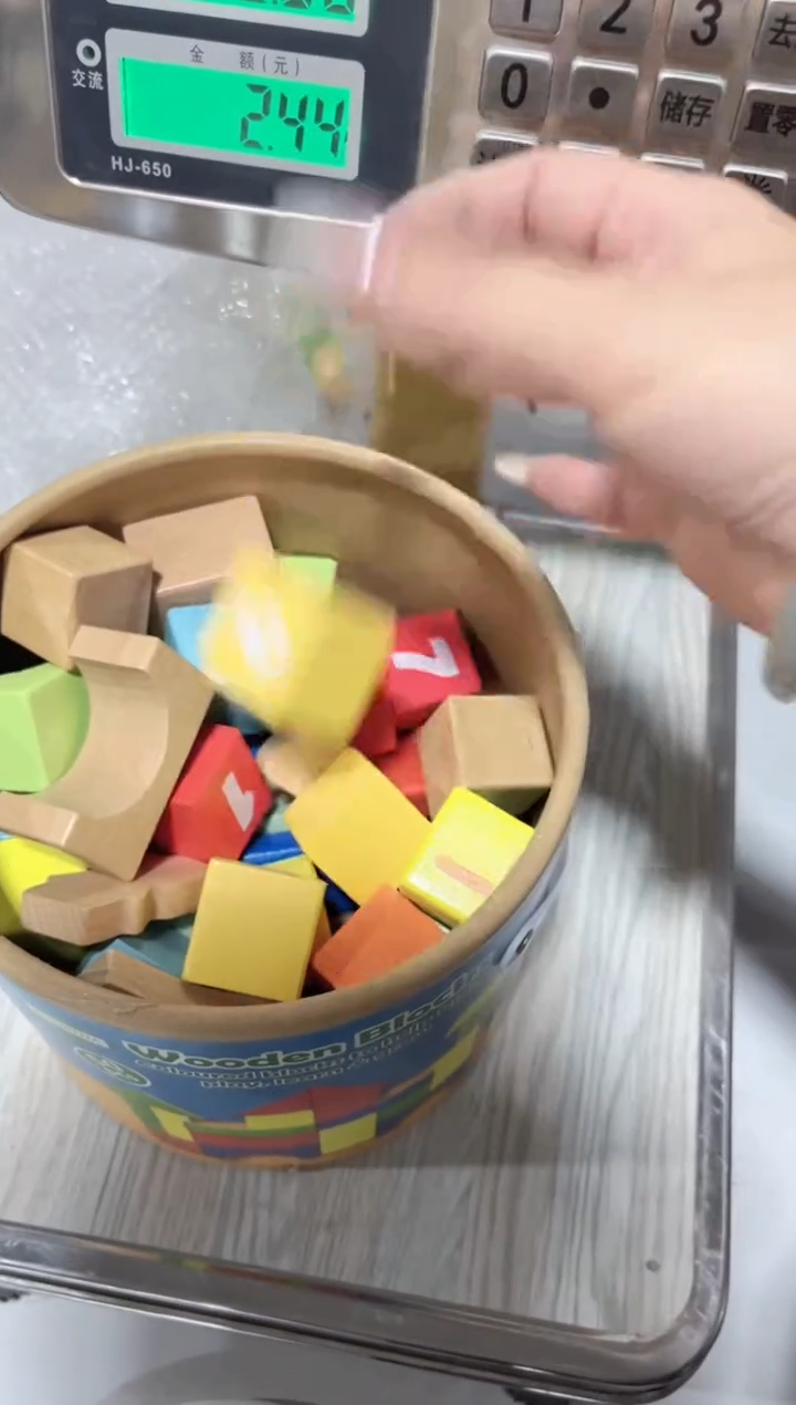 木质积木桶1桶25米