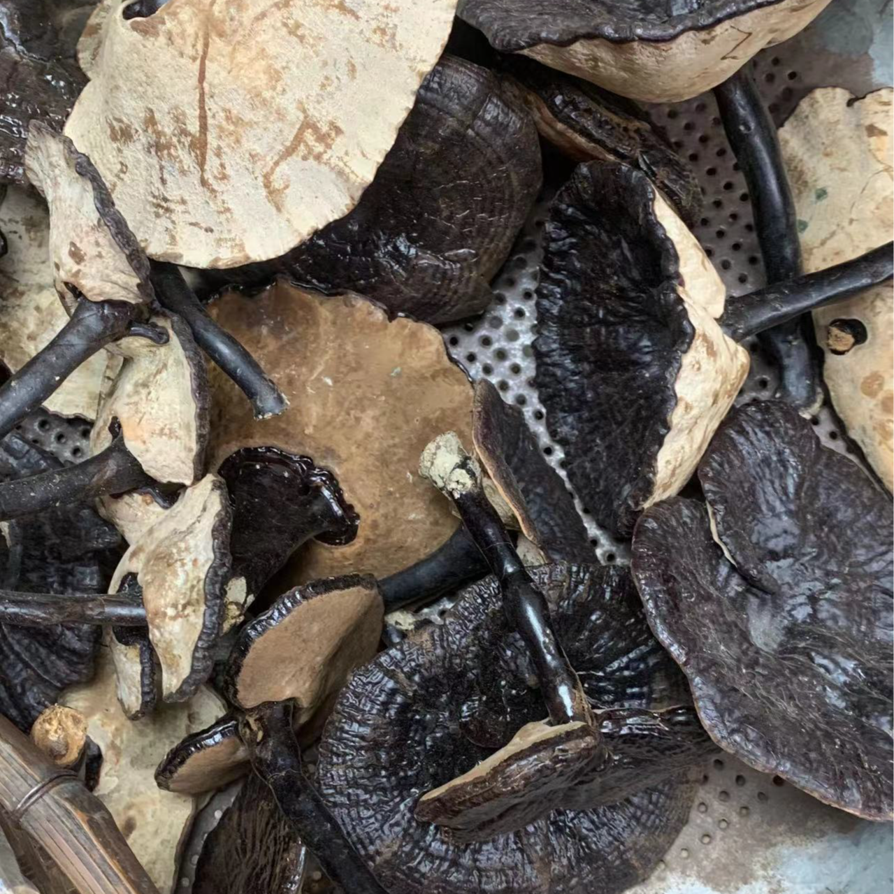 紫灵芝 神农架农户自采自晒干货250g